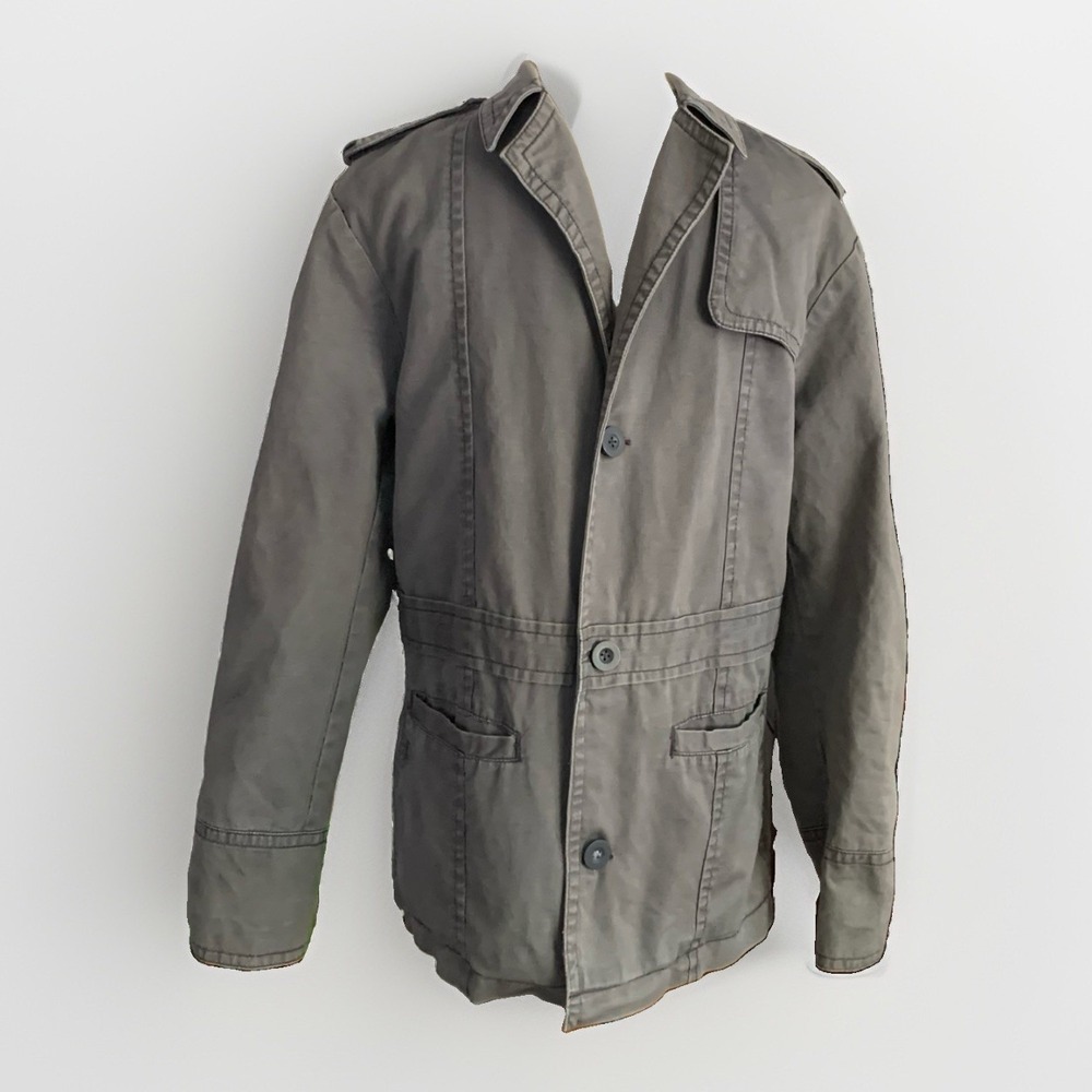 Edwin Blue Trip Corduroy Blazer Chore Jacket